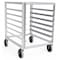 Lockwood Manufacturing Half Height 6 Tray Rack, 3" Center Spacing For 18" Wide Pans RA30-ER6E - alternate 1